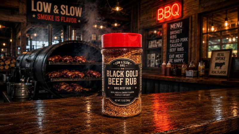 Black Gold Beef Rub